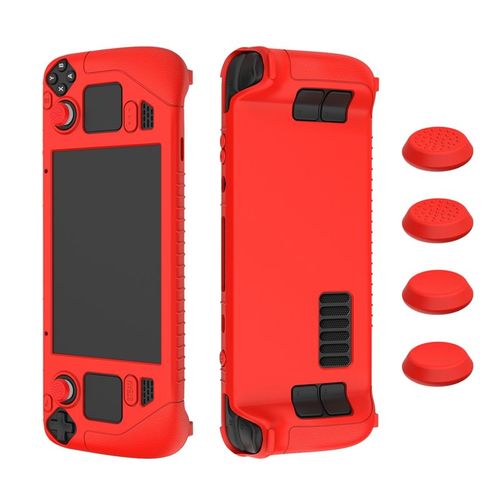 Coque De Protection En Silicone Souple Pour Console De Jeu Steam Deck, Coque De Protection Antichoc, Anti-Rayures