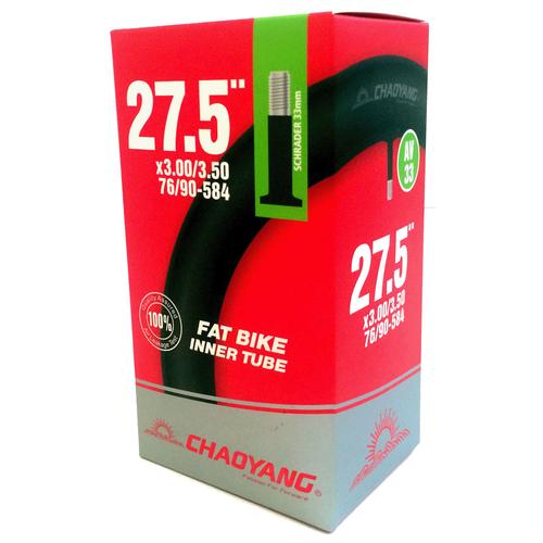 Chambre 27.5+ 3.0-3.5 Fat Bike + Valve Standard Chaoyang