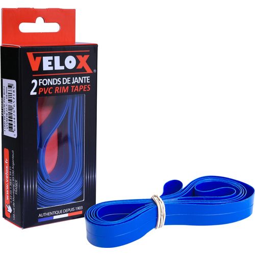 Fond De Jante 26' 18mm Etrto 559x18c Pvc Bleu X2