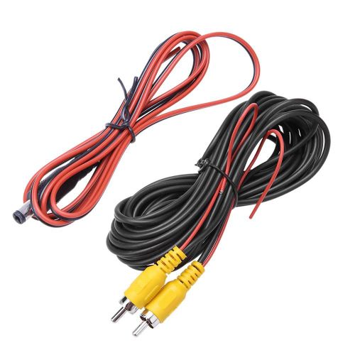 Câble vidéo pour caméra de vue arrière, 6m RCA, 2.4GHz, sans fil, transmetteur et récepteur pour caméra de recul, offre spéciale