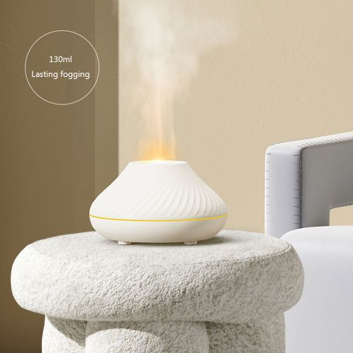 Diffuseur ultrasonique de brume fraîche, humidificateur d'air USB, diffuseur d'arôme d'huile essentielle avec lampe LED colorée