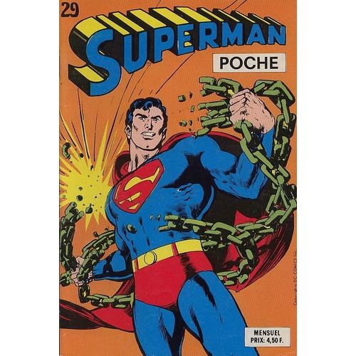 " La Flamme " : Superman Poche # 29 ( Janvier 1980 ) ## Superman - Batman & Green Lantern - La Vie Privée De Clark Kent - Vie Et Méfaits De Lex Luthor