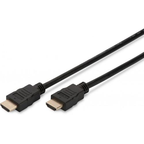 ASSMANN - Câble HDMI avec Ethernet - HDMI mâle pour HDMI mâle - 3 m - triple blindage - noir
