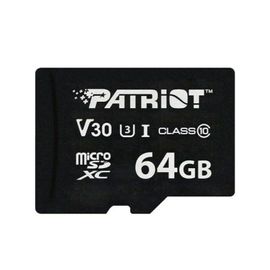 Patriot Vx Series 64gb Microsdxc V30 Class 10 Uhs-i U3 4k Uhd Memory