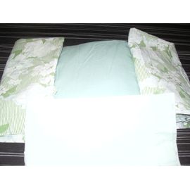 Parure De Lit 4 Pièces Tons Verts