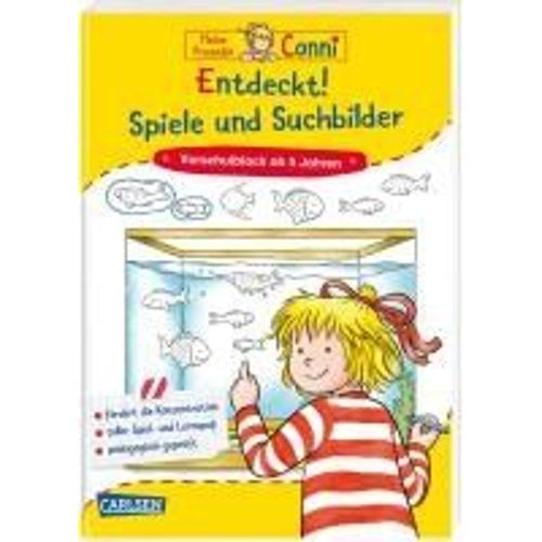 Conni Gelbe Reihe (Beschäftigungsbuch): Entdeckt! Spiele Und Suchbilder