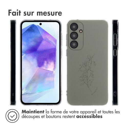 Imoshion Coque Design Samsung Galaxy A55 Floral Green
