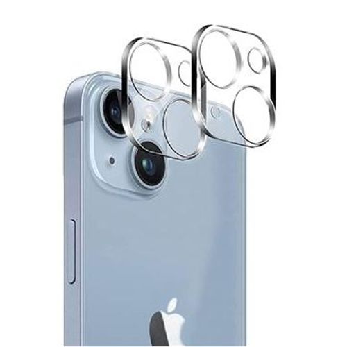 Hqselection ® Lot De 2 Protection Objectif Caméra Arrière En Verre Trempé Pour Iphone 14, Film En Verre Trempé 9h, Ultra Hd, Anti-Rayures