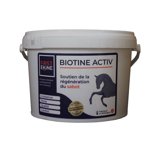 Biotine Activ Apports Nutritifs Nécessaires À Une Production De Kératine Optimisée Pour Reconstituer Notamment La Corne Des Sabots, La Sole, Les Poils Et Les Crins. Cheval
