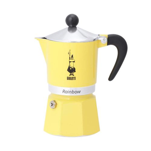 Cafetière Bialetti Rainbow 3 tasses jaune