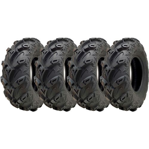 25x8.00-12 ATV Quad Tyre OBOR Mudsling WU05 E-Marked Road Legal 165kg (Set of 4)