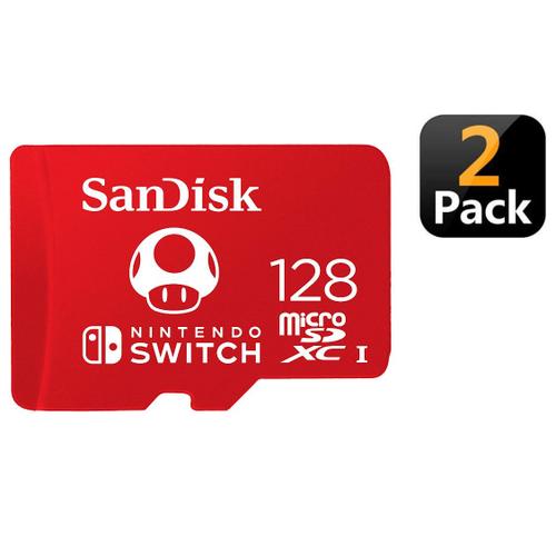 SanDisk 128 Go Fortnite microSDXC Carte pour Nintendo Switch