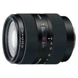Objectif Sony SAL16105 - Fonction Télé - 16 mm - 105 mm - f/3.5-5.6 DT - Sony A-type - pour Handycam NEX-VG900; a DSLR-A100, SLT-A55, A57, A58, A65, A77; a NEX F3D, F3K, F3Y; a3000