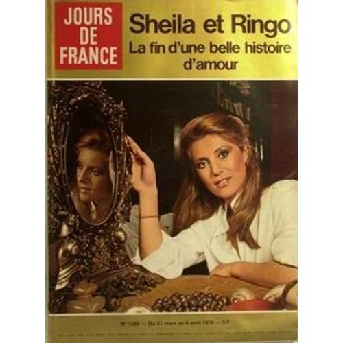Jours De France 1268 Sheila Et Ringo, Bettina Et Le Pince Ali Klan, F. Périer, R. Hirsch, P. Mondy