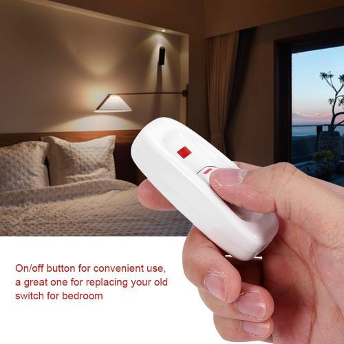 Interrupteur de câble de cordon de lampe de bureau marche/arrêt avec voyant LED blanc