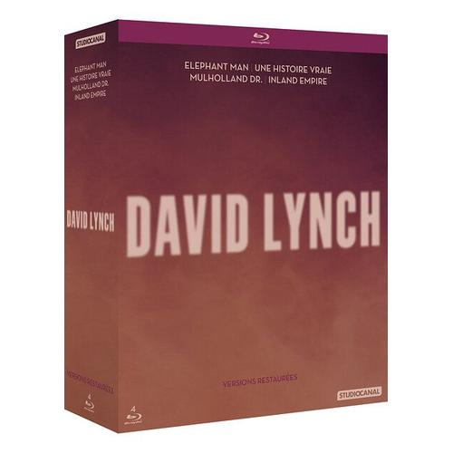 David Lynch - Coffret : Elephant Man + Une Histoire Vraie + Mulholland Drive + Inland Empire - Version Restaurée - Blu-Ray