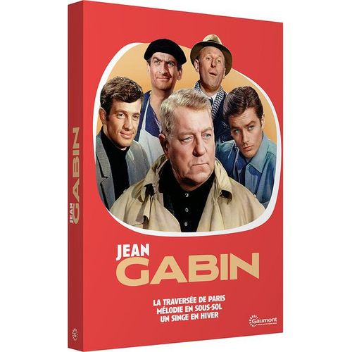 Jean Gabin - Coffret : La Traversée De Paris + Mélodie En Sous-Sol + Un Singe En Hiver