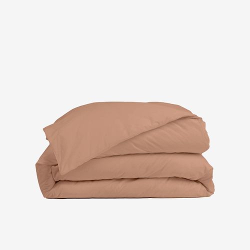 Housse De Couette 240x260cm - Terra Cotta - 100% Percale De Coton - Morphea