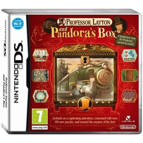 Professeur Layton Et La Boîte De Pandore - Version Uk - Nintendo Ds