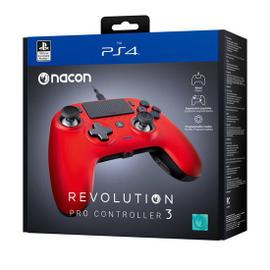 Nacon Revolution Pro 3 Official Controller Ps4 - Red