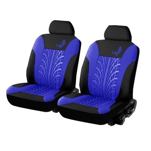 2pcs Blue 1 + 2 Housses De Siège Housse De Siège De Voiture Pour Transporter Pour Ford Transit Van Camion Camion Pour Renault Pour Peugeot Pour Opel Vivaro