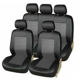 Acheter Housses de siège de voiture en cuir PU, ensemble complet de housses  de coussin de siège avant et arrière, universelles pour camion SUV, 5  places