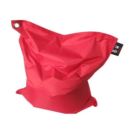 Pouf Géant Imperméable Java - 110x130 Cm - Rouge