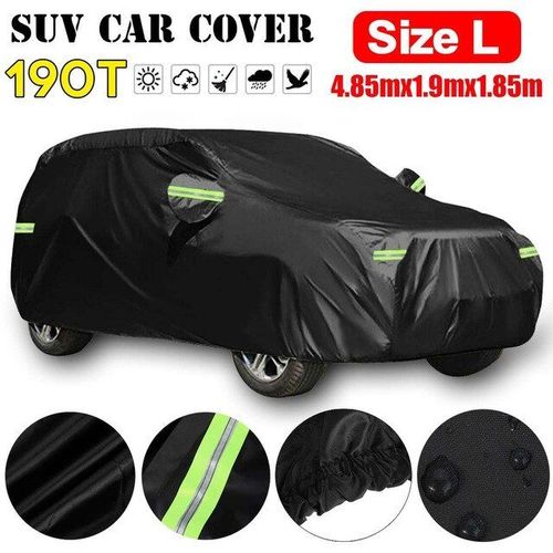 L Couverture Universelle De Neige De Bâche De Voiture De Suv Pleine 190t Imperméabilisent La Couverture Antipoussière Automatique D'anti Parasol Uv Pour Vw Passat/Benz/Jeep/Peugeot