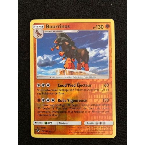(973) Bourrinos 78/147 Pokemon