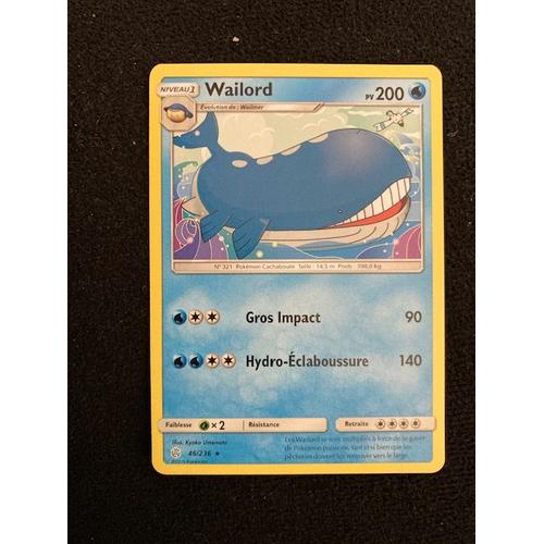 (1065) Wailord 46/236 Pokemon