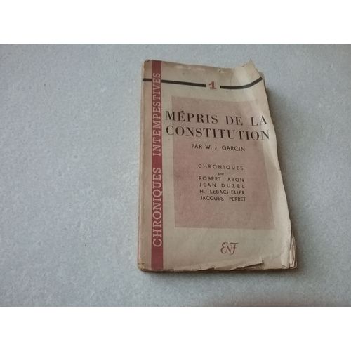 Mépris De La Constitution