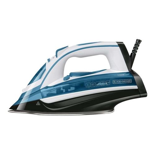 BLACK+DECKER BXIR2402E - Fer à vapeur - semelle : acier inoxydable - 2400 Watt