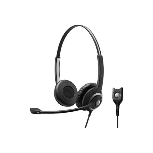 EPOS IMPACT SC 262 - Micro-casque - sur-oreille - filaire - noir, argent