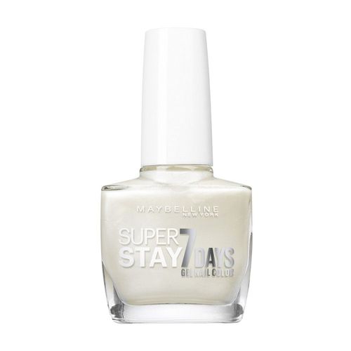 Vernis À Ongles Superstay 7 Days Gemey Maybelline 77 Blanc Nacré 