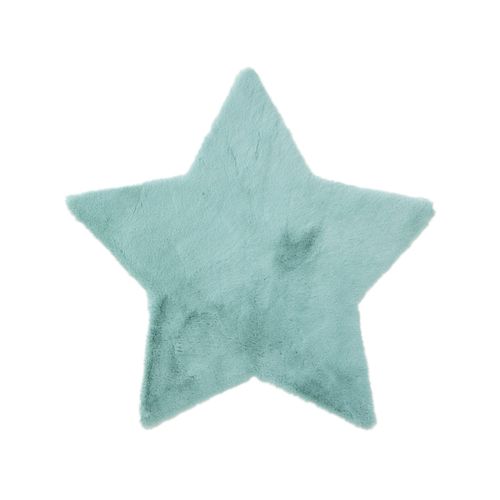 Tapis Enfant Dave Bleu 100x100 Cm - Tapis Pour Chambre D'enfants/Bébé