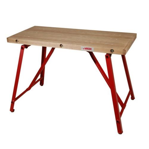 Virax - Table de monteur professionnelle plateau 1200 x 540 mm charge maxi. 500 kg