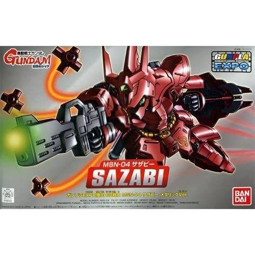 Bb Warrior Sazabi Metallic Ver. Plastic Model (Gunpla Expo World Tour Japan 2013) [Import Japonais]