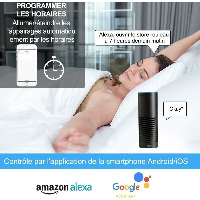 Interrupteur Volet Roulant Connecte, Interrupteur Volet Roul... - 3