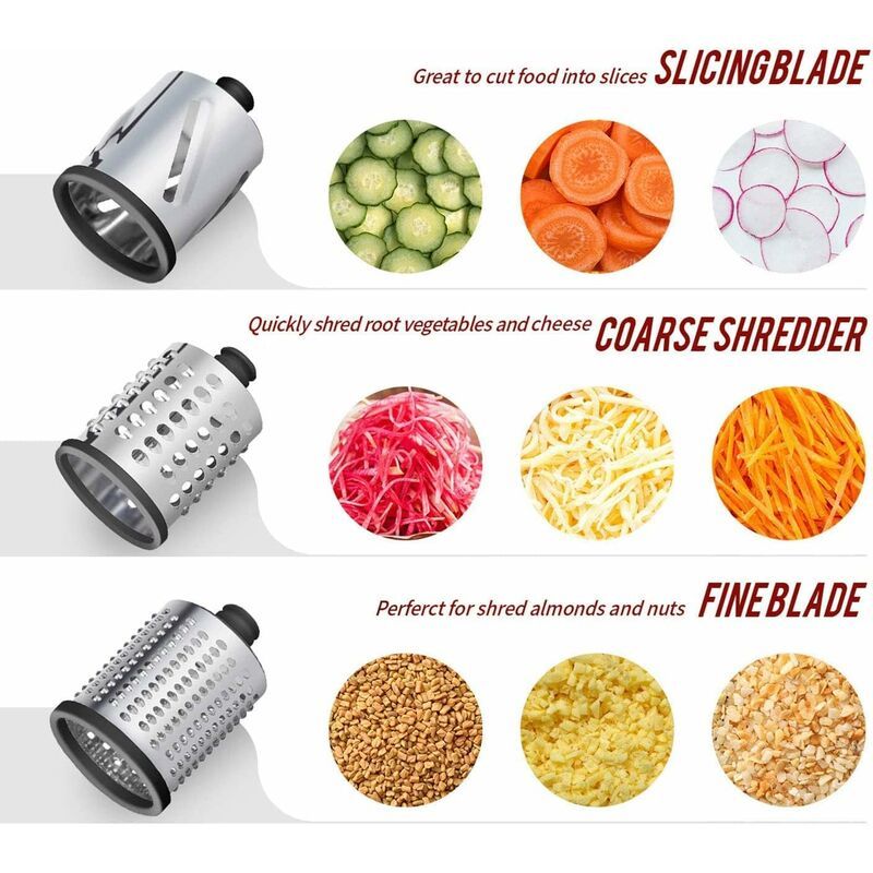Accessoire de Trancheuse de legumes pour Robot Patissier, Ra... - 2