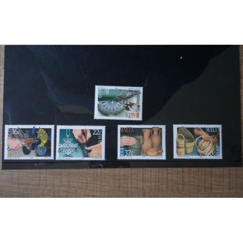 Malte 2006 Lot Série De 5 Timbres Artisanat Neufs