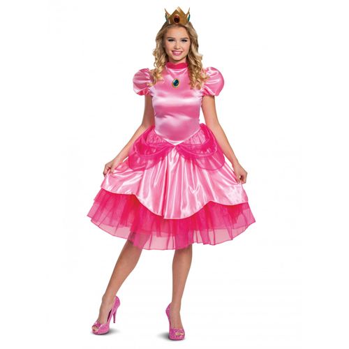 Déguisement Princesse Peach Nintendodeluxe Femme - Taille: S