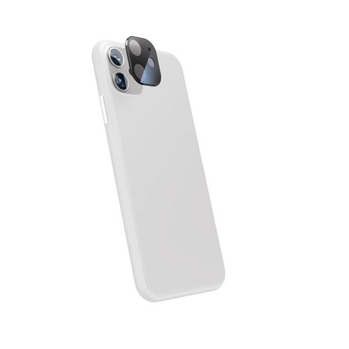 Verre De Protection D'appareil Photo Pour Apple Iphone 12, Noir