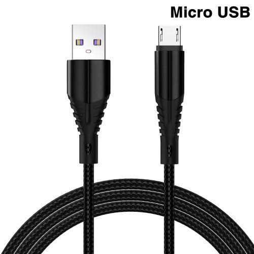 Lot De 10 Câbles Micro Usb 3a C Pour Recharge Rapide, Cordon De Chargeur Pour Téléphone Portable, Compatible Avec Huawei Mate 40 30 Xiaomi 11 Samsung S7 S9 1m/2m/3m
