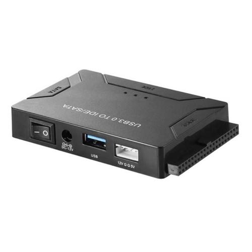 Adaptateur de disque dur externe, convertisseur universel USB 3.0 500 mo/s à IDE/SATA