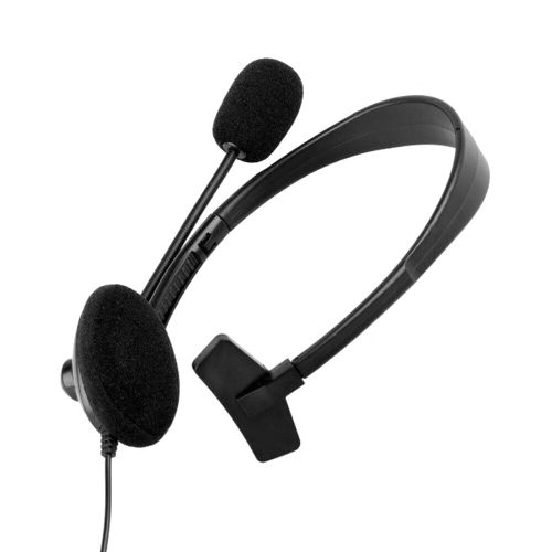 Casque Monaural Avec Microphone, 3.5mm, Pour Manette Playstation 4