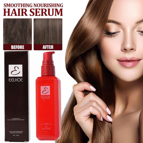 Nouveau Souffle Lisse Hydratant Cheveux Crème Soin Repassage Cheveux Abîmés Congé-Dans Le Conditionneur Élastique Essence Parfum Réparation U8h1 