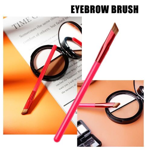 Brosse à sourcils sauvage multifonction, accessoire de maquillage pour faux sourcils, correcteur de Contour, ombre à paupières, détails carrés