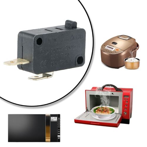 Micro interrupteur de remplacement pour porte de four à micro-ondes, KW1-103, pour Machine à laver, accessoires pour micro-ondes, 250V (normalement fermé)