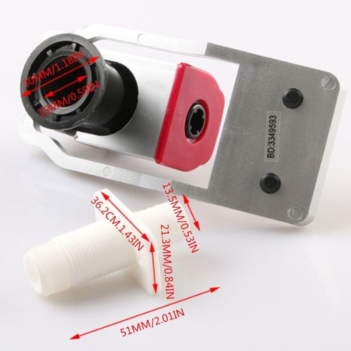 Robinet distributeur d'eau chaude, robinet de sortie en plastique, empêche les brûlures, verrouillage pour enfants