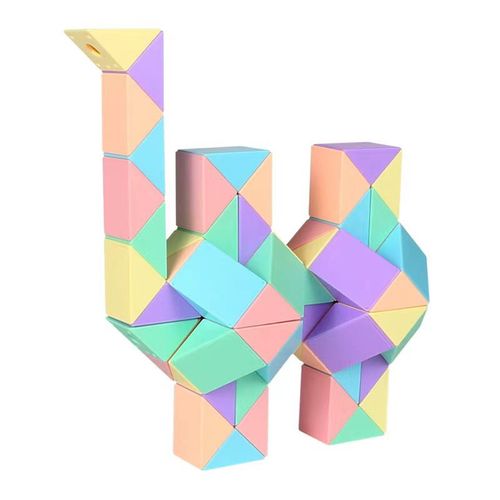 Boîte De Jeu De Main, Règle Magique, Labyrinthe, Jouet, Boîte De Jeu De Cerveau Amusant, Jouets De Défi, Anti-Stress, Twist Serpent, Jouet Pliant (36)